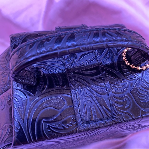 Vintage Genuine Leather Small Jewelry Box - Picture 3 of 8